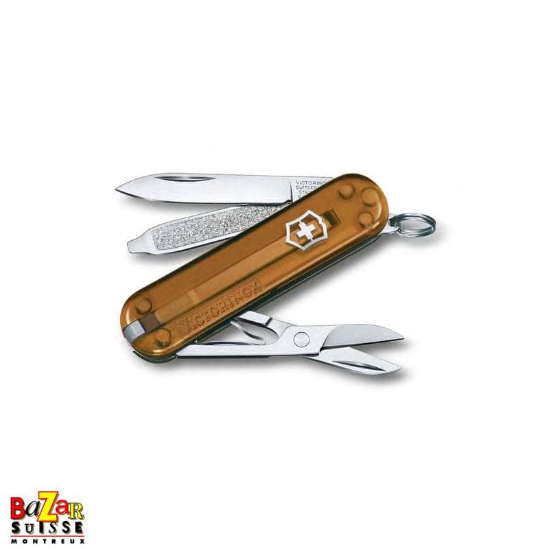 Classic SD transparent - Chocolate fudge - Victorinox Swiss Army Knife