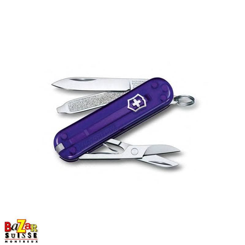 Classic SD transparent - Persian indigo - Victorinox Swiss Army Knife