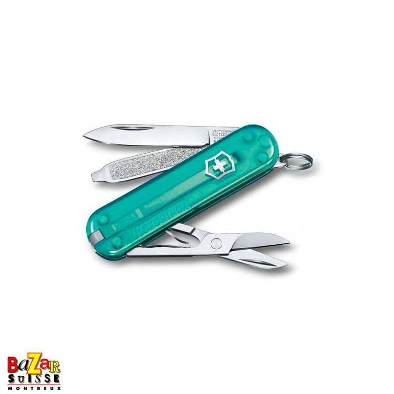 Classic SD trasparente - Tropical surf - coltellino svizzero Victorinox