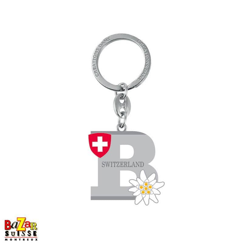 Letter "B" key ring