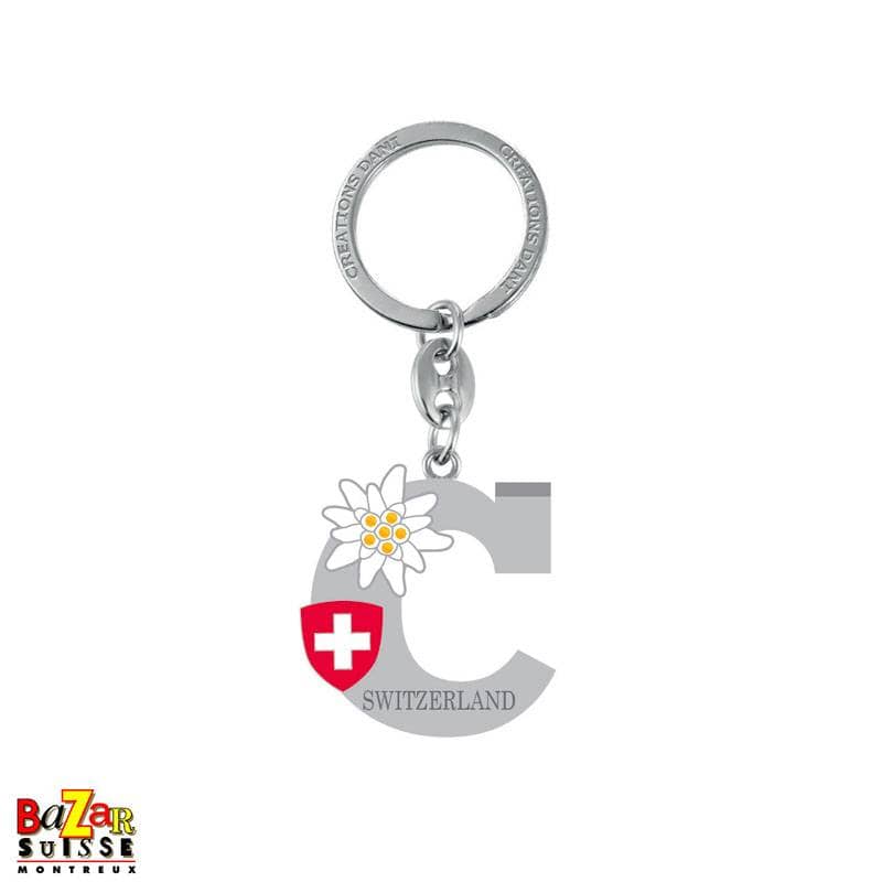 Letter "C" key ring