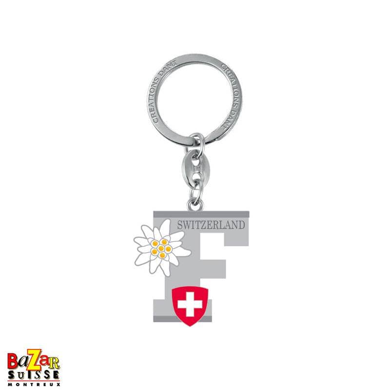 Letter "F" key ring