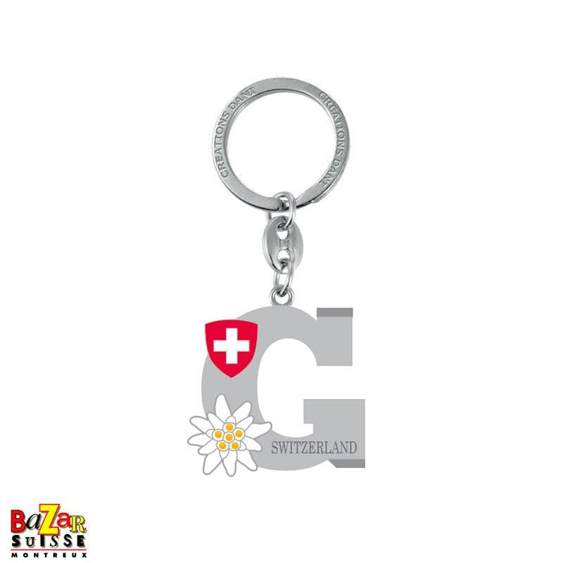 Letter "G" key ring
