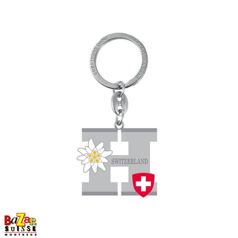 Letter "H" key ring