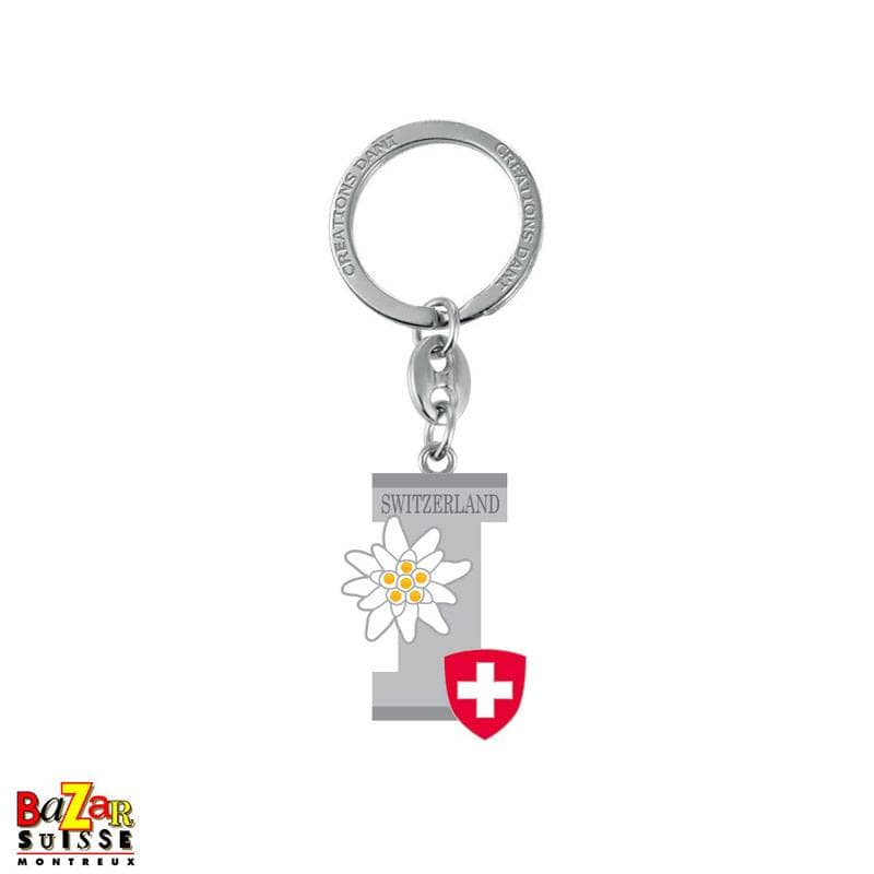 Letter "I" key ring