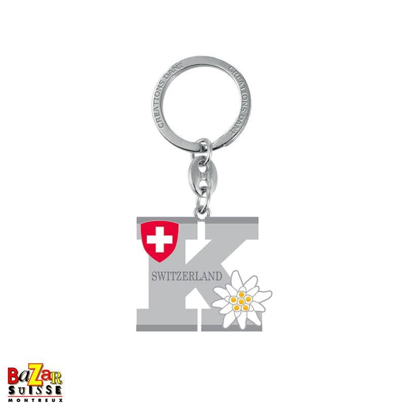 Letter "K" key ring