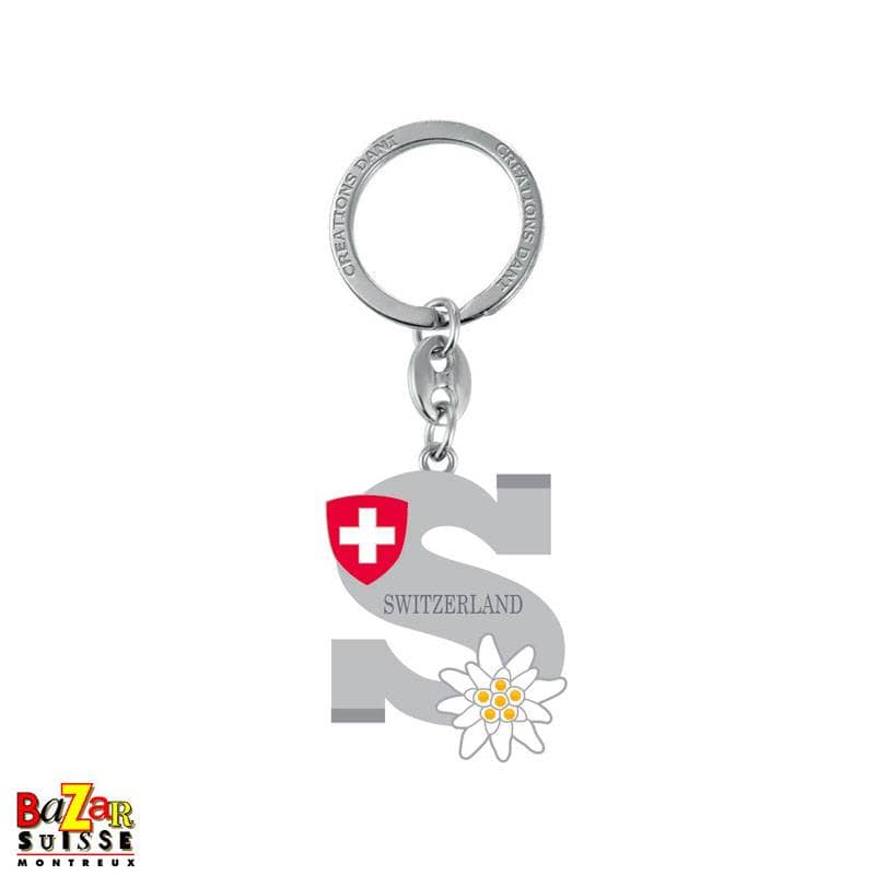 Portachiavi con lettera "S"