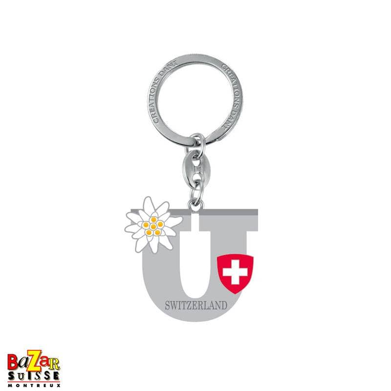 Schlüsselanhänger mit Buchstabe "U"