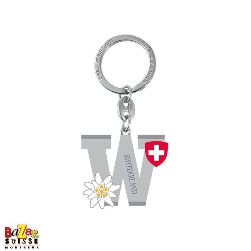 Schlüsselanhänger mit Buchstabe "W"