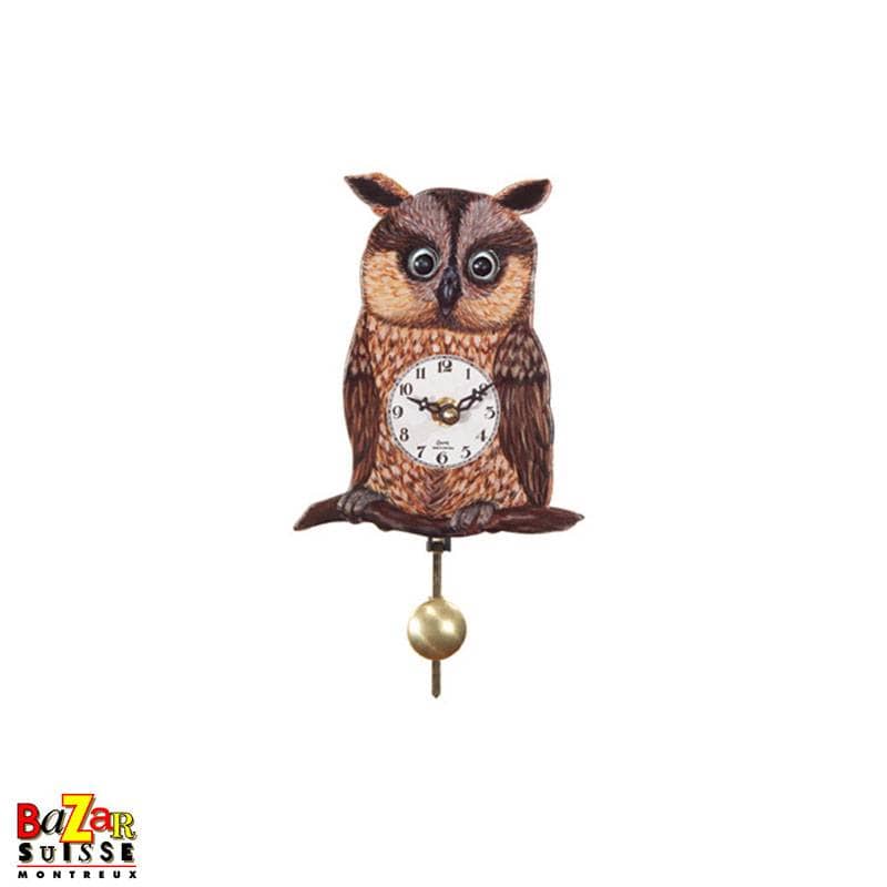 Pendulette quartz – hibou