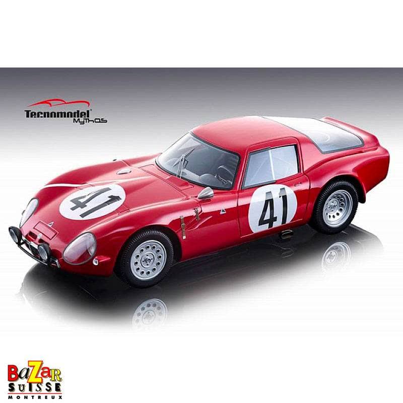 Alfa Romeo TZ2 Le Mans 24h 1965 – 1 :18 de Tecnomodel