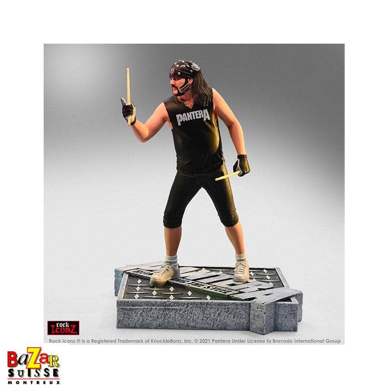 Vinnie Paul – Pantera – figurine Rock Iconz de Knucklebonz