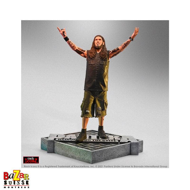Philip Anselmo - Pantera - figurine Rock Iconz de Knucklebonz