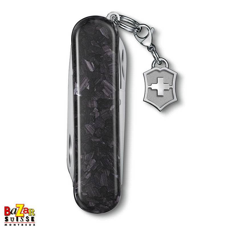 Classic Brilliant Carbon - coltellino svizzero Victorinox