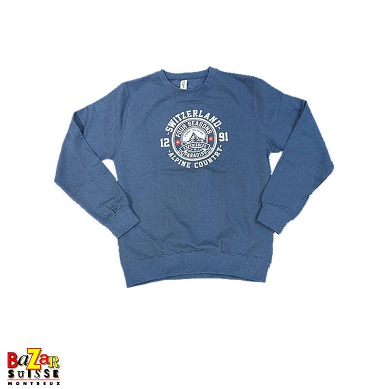 Sweat-shirt Switzerland Alpine Country