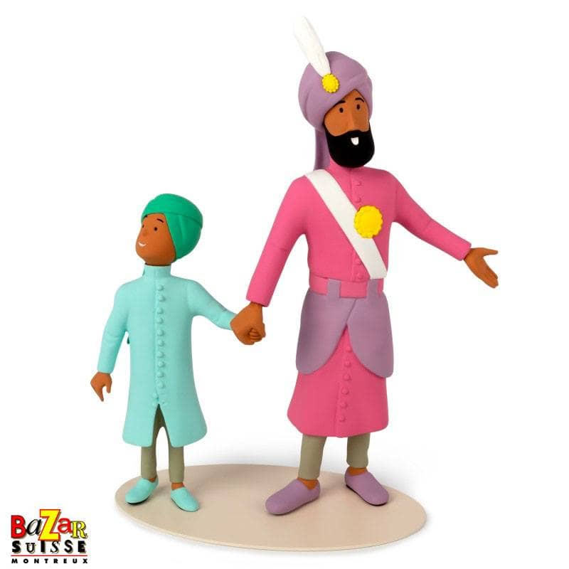 Tintin – Maharaja and His Son Figurine