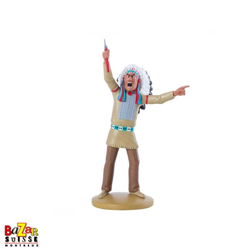 Statuetta del grande capo nativo americano