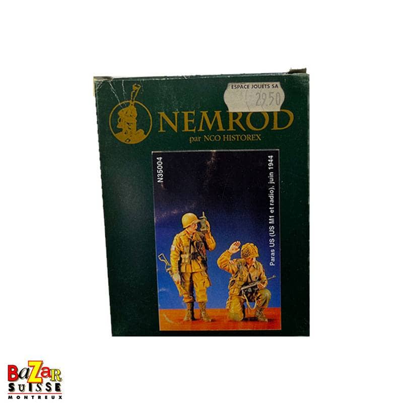 US-Fallschirmjäger (US M1 und Funkgerät) - Nemrod-Figur