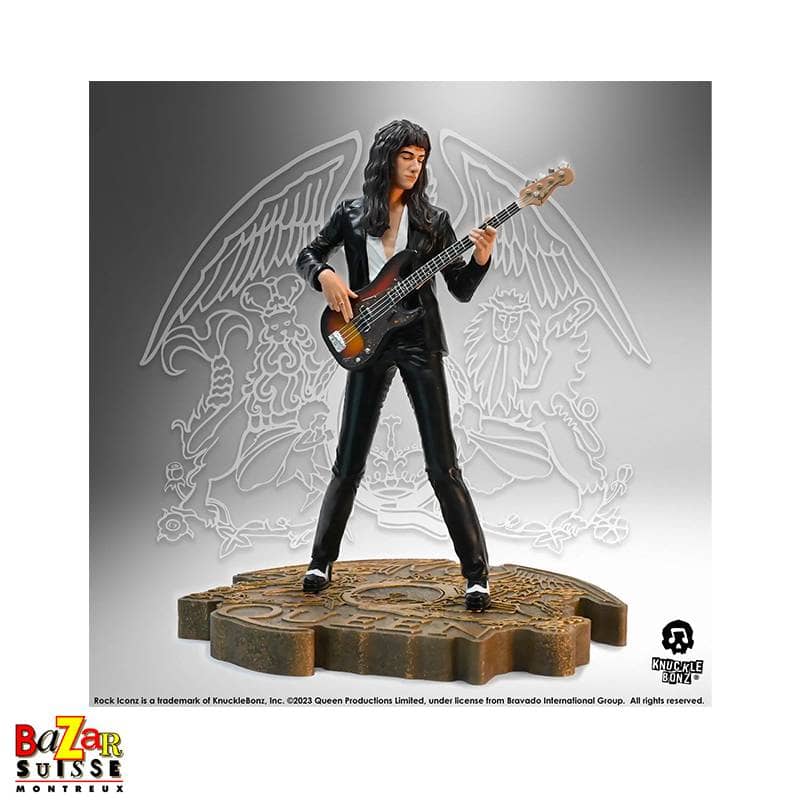 John Deacon - Queen II - statuetta Rock Iconz di Knucklebonz