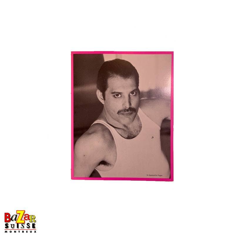 Carte de Noël - Freddie Mercury