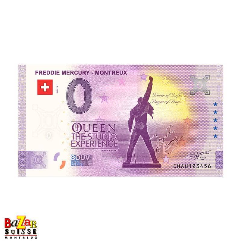 Billet touristique 2024 - Freddie Mercury - 5e édition - Montreux