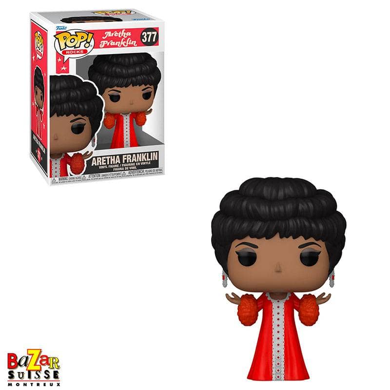 Aretha Franklin FUNKO Pop! Rocks statuetta
