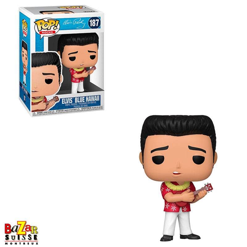 Elvis Presley FUNKO Pop! Rocks Figur Elvis Blue Hawaii