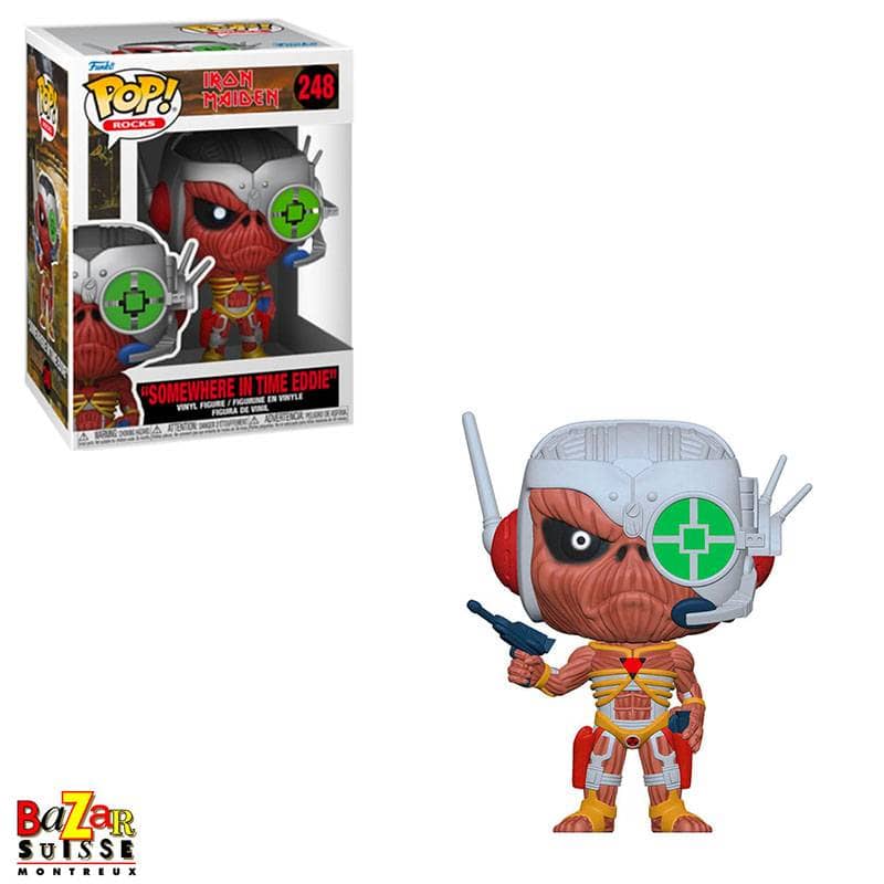 FUNKO Pop! Rocks Figur Iron Maiden - Eddie - Somewhere in Time