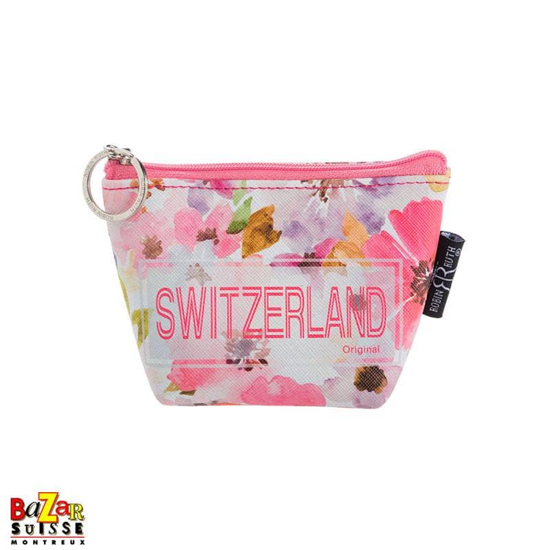 Portamonete Robin Ruth - Switzerland floreale rosa