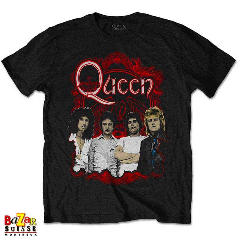 Queen Crest Red T-shirt