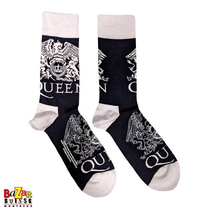 Calzini Queen - Crest bianco