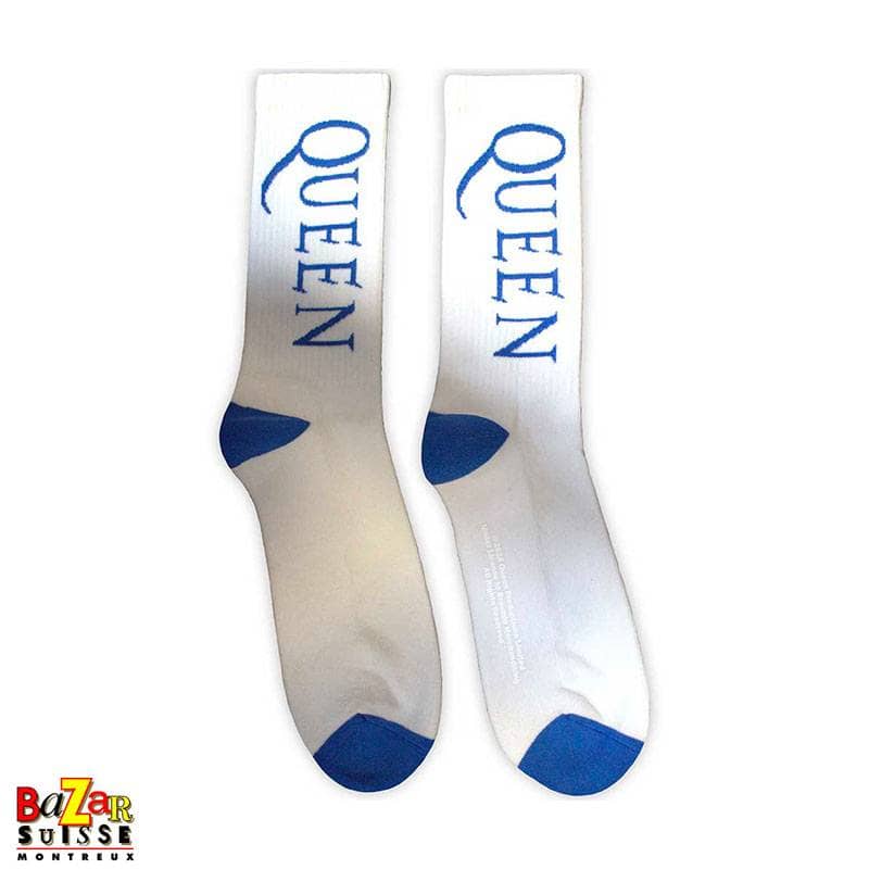 Queen-Socken - Weiss