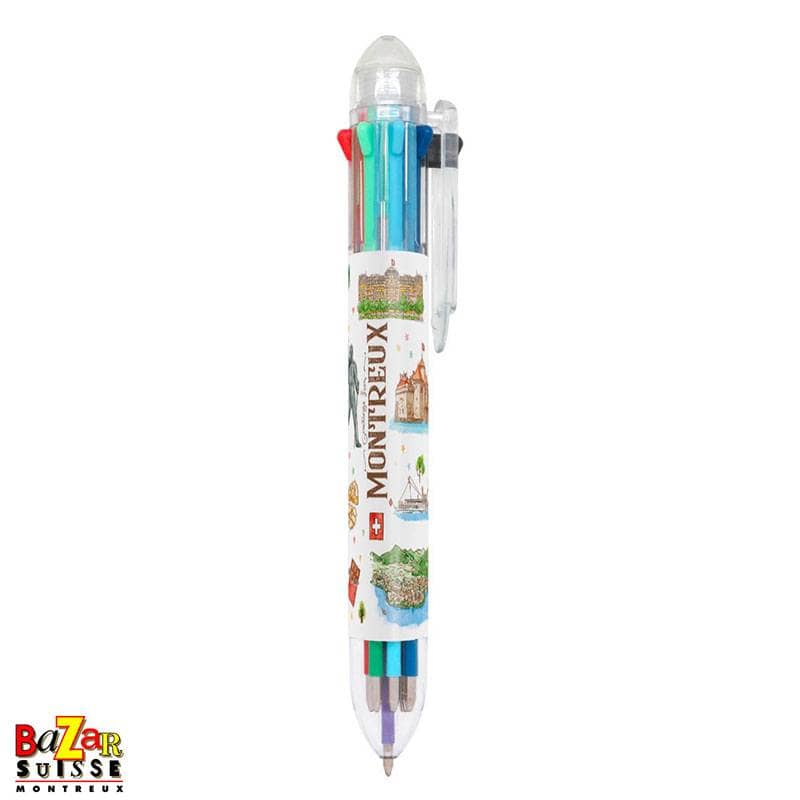 Penna a 8 colori – motivi di Montreux