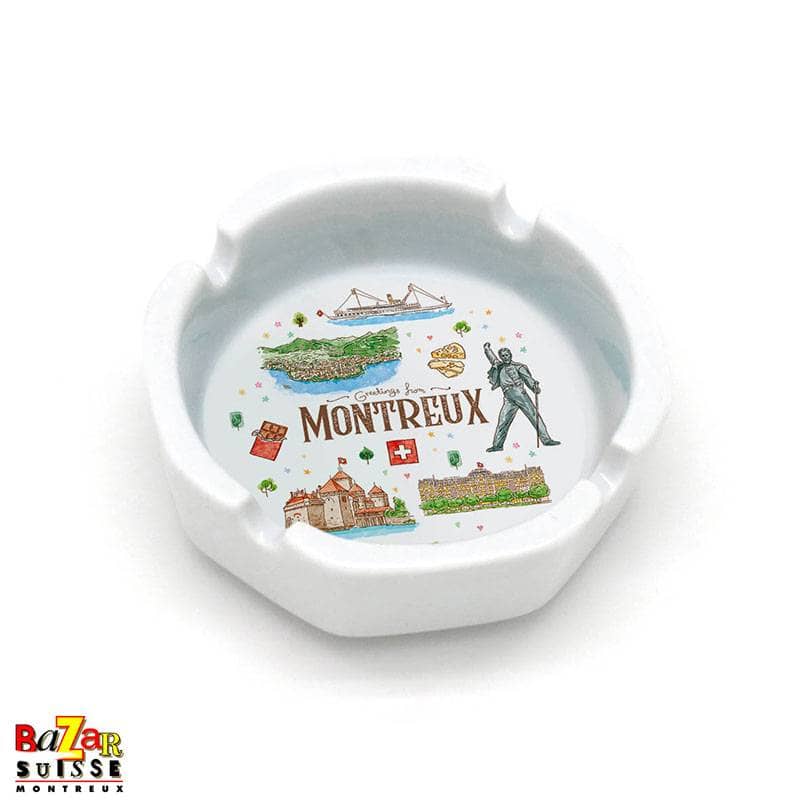 Aschenbecher – Montreux-Motive