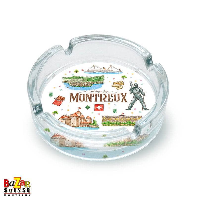 Aschenbecher – Montreux-Motive