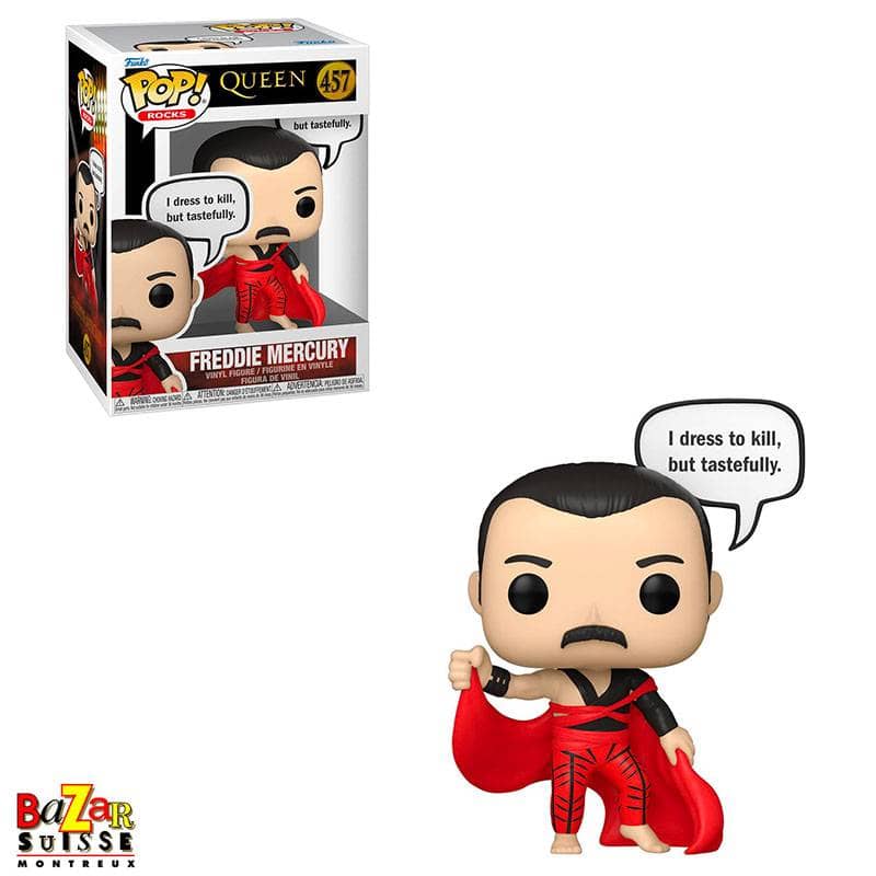 Figurine QUEEN FUNKO Pop! Rocks Freddie Mercury I Dress to Kill