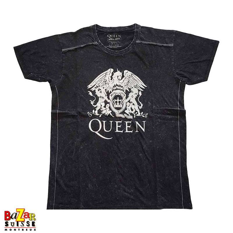 T-shirt Queen Crest Wash Collection