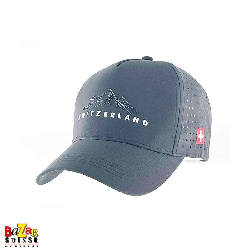 Schwarze Switzerland Cap