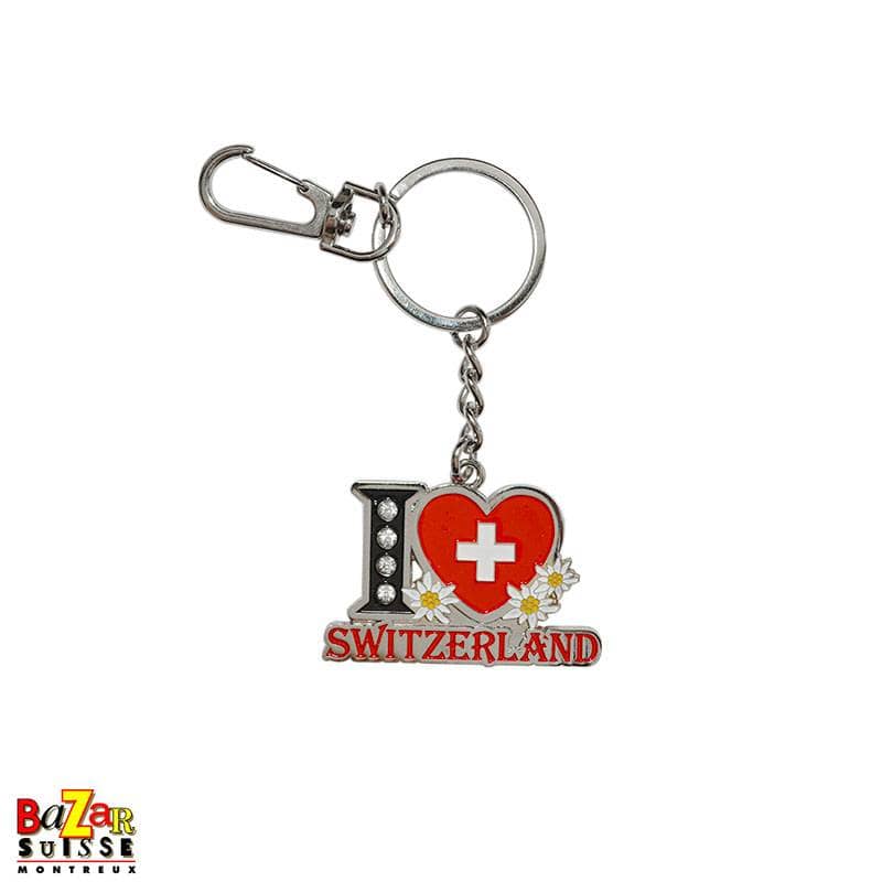 Portachiavi – I ♥︎ Switzerland