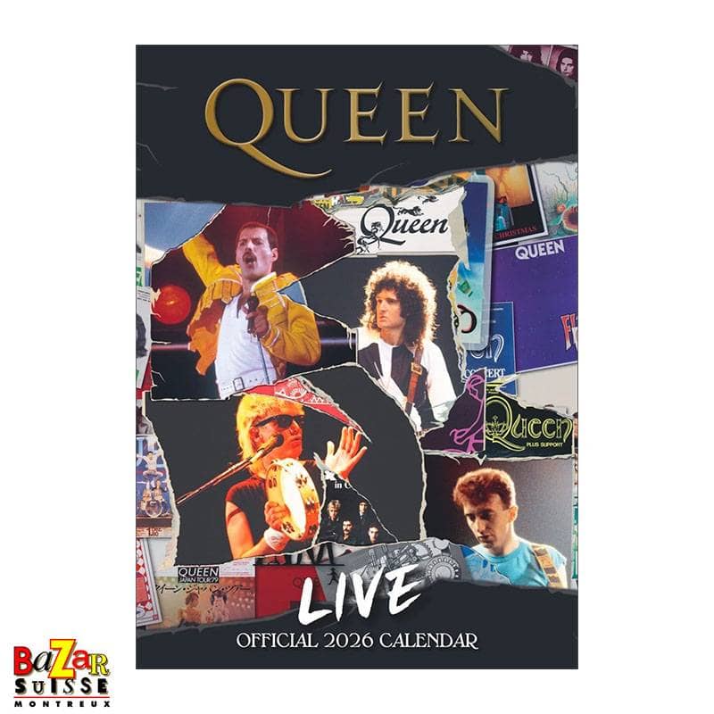 Calendario ufficiale Queen 2026