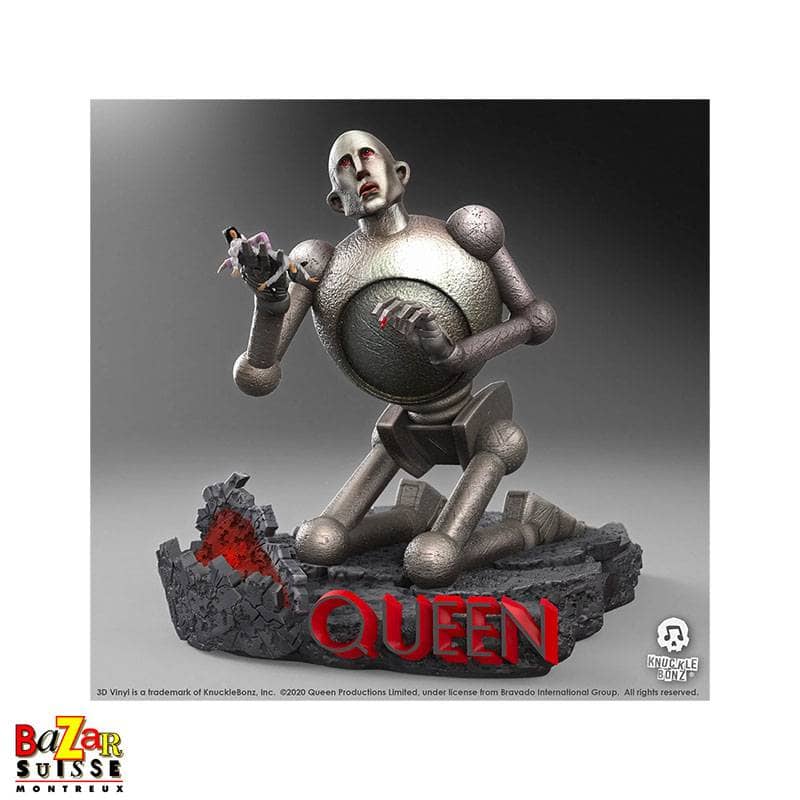 Queen robot News of the World - figurine Rock Iconz de Knucklebonz