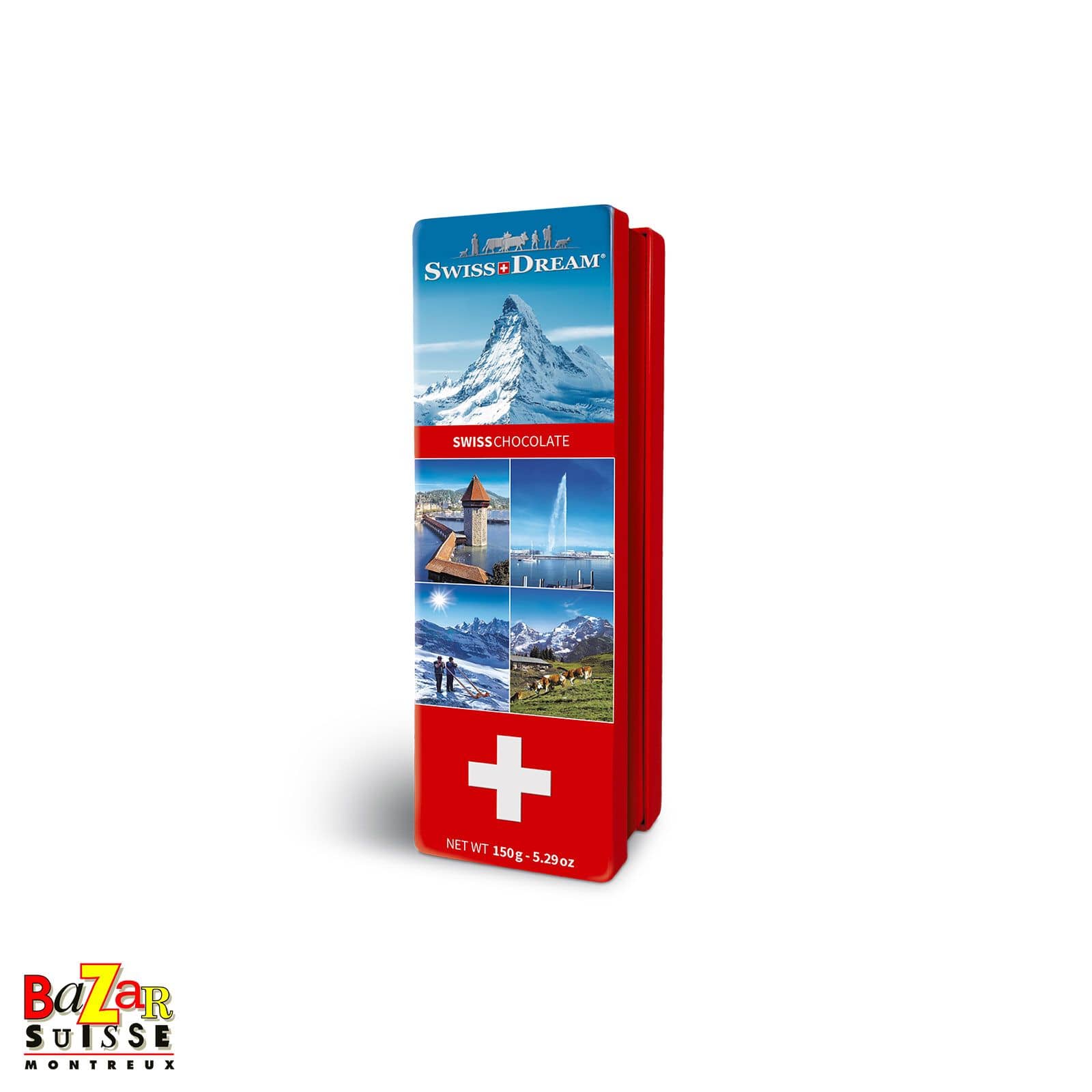 Boîte Swiss Dream Vues suisses – 33 napolitains