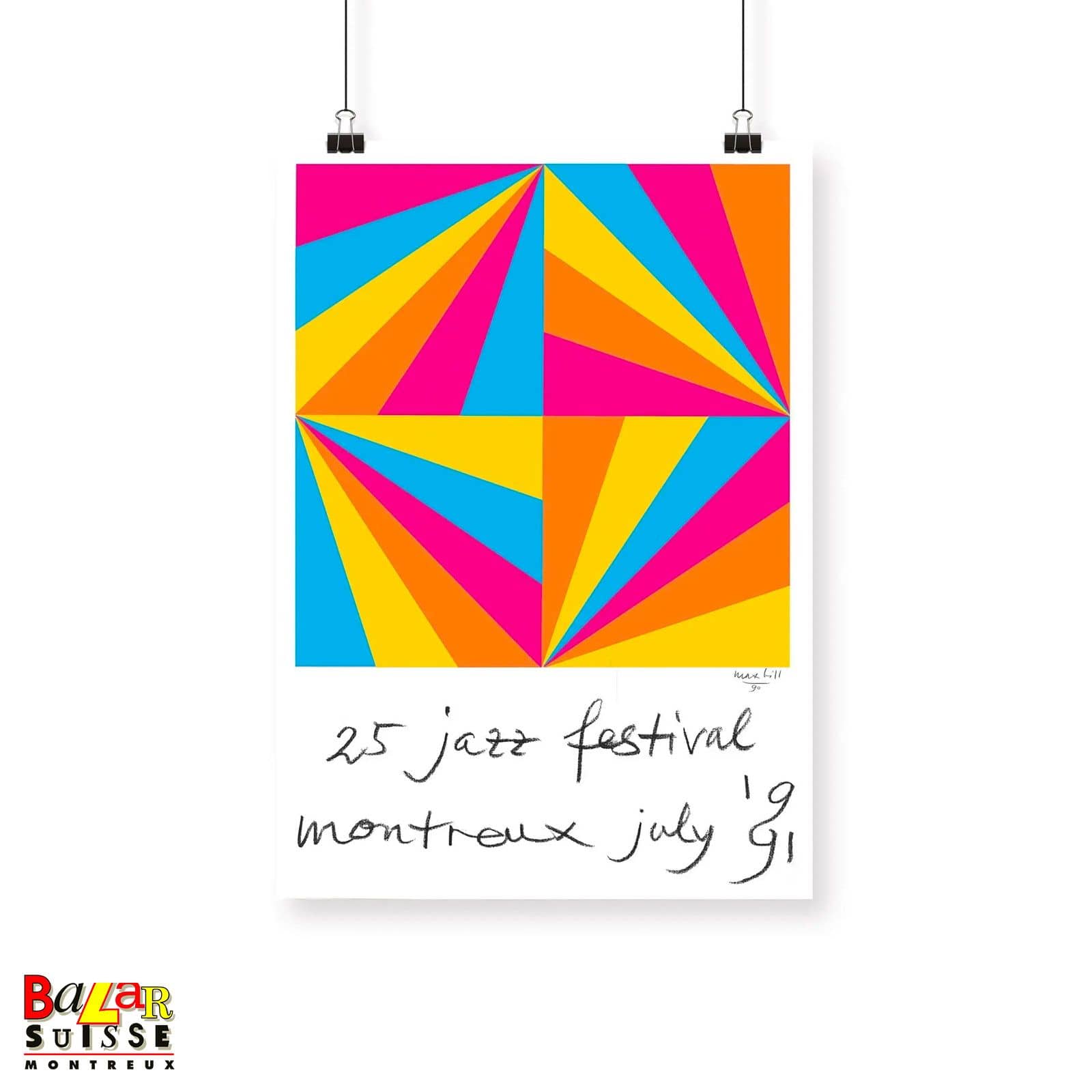 Poster zum Montreux Jazz Festival 1991