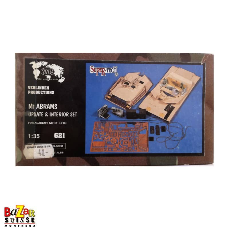 M1 Abrams – Detail- und Innenausbausatz von Verlinden