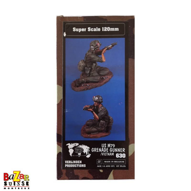 U.S. M79 Grenade Gunner/Vietnam – Verlinden figurine