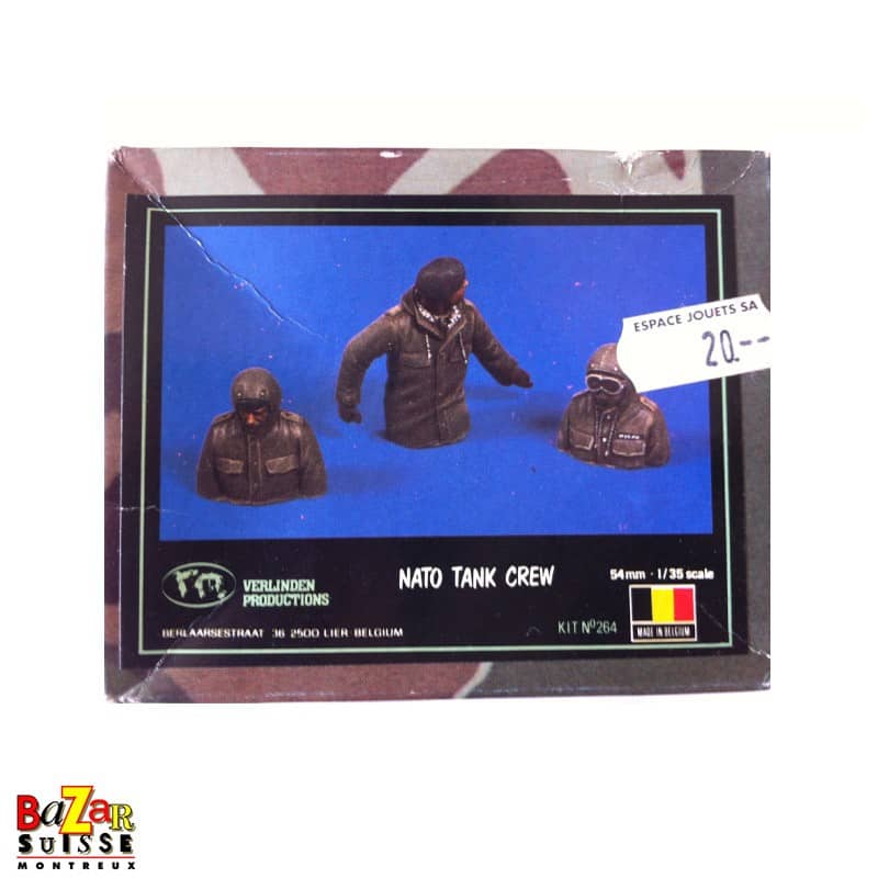 NATO tank crew – Verlinden figurine