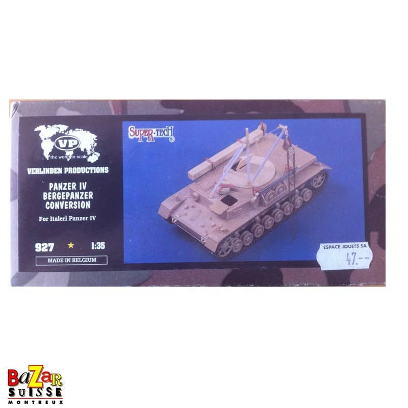 Panzer IV Bergepanzer – kit de conversion Verlinden