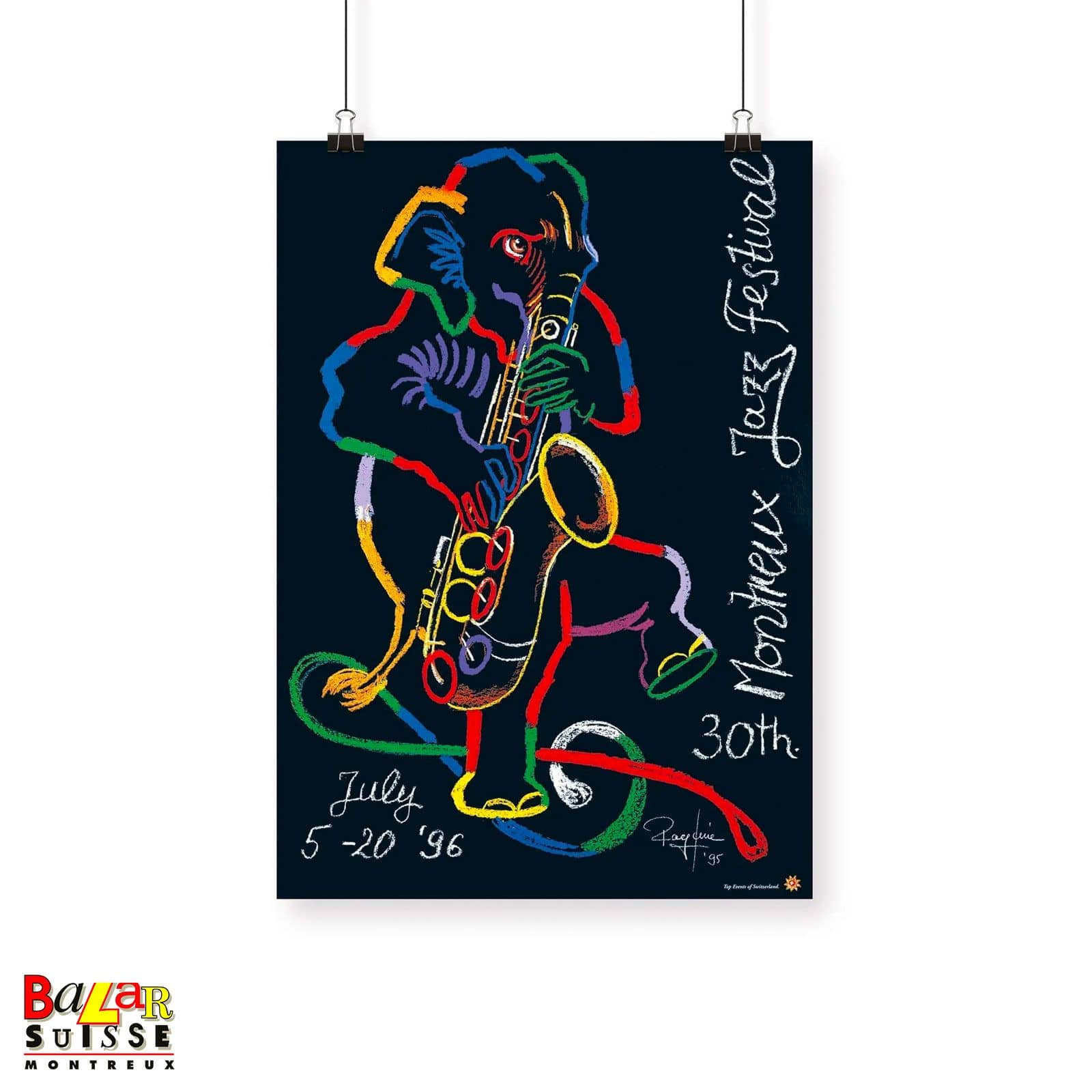 Poster zum Montreux Jazz Festival 1996
