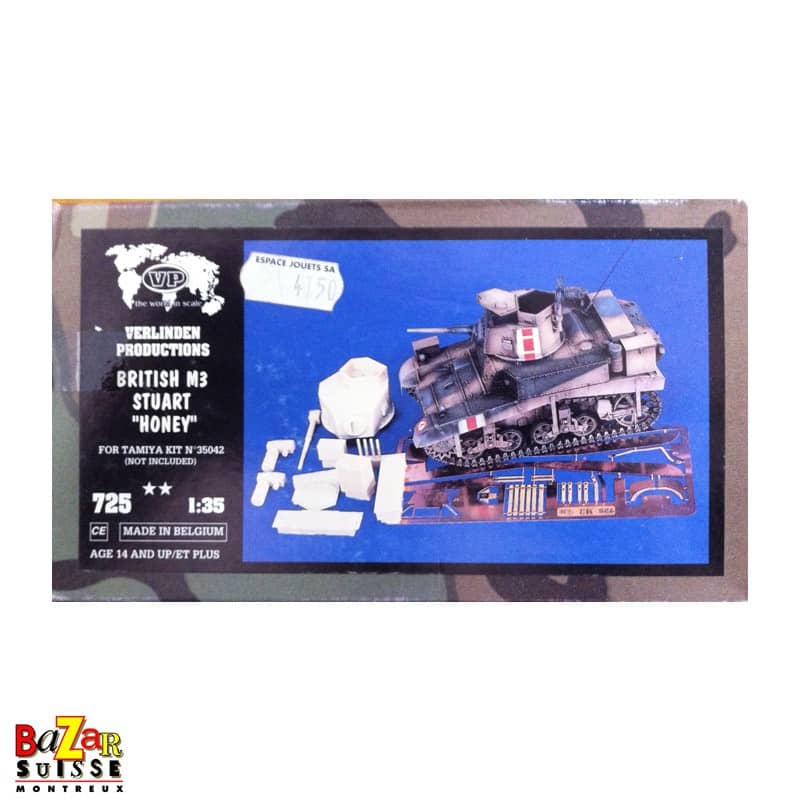M3 Stuart Honey britannique - Verlinden