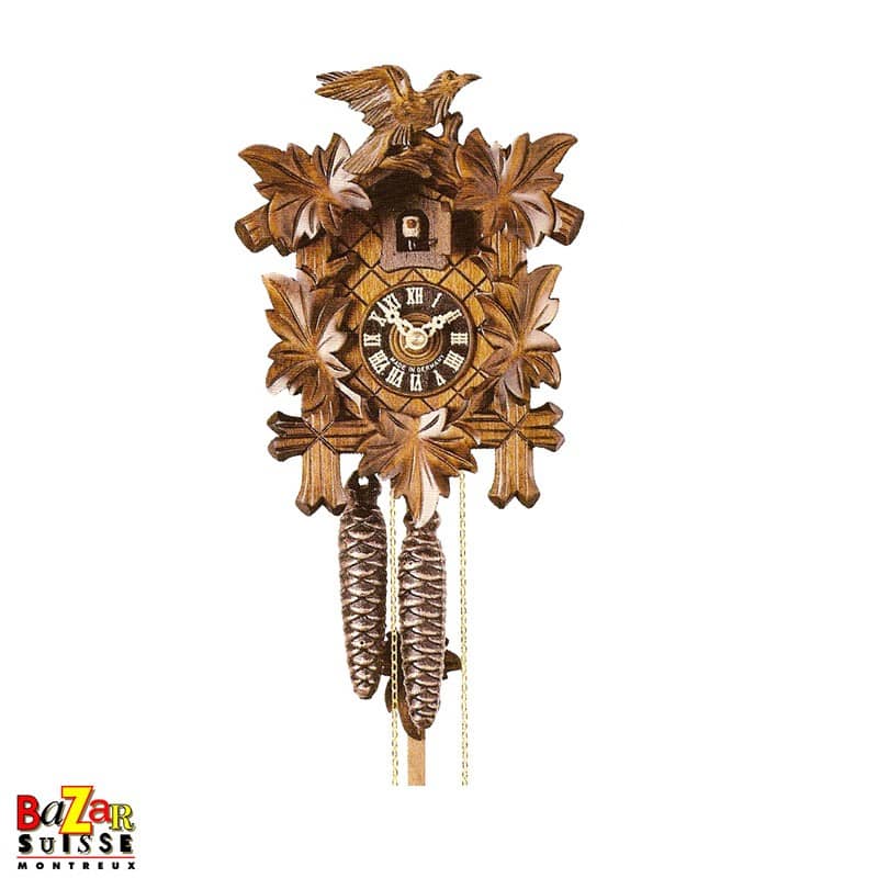 Orologio a cucù - 5 foglie